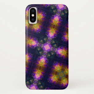 Lila Kaleidoskop-Muster Case-Mate iPhone Hülle