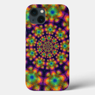 Lila Kaleidoskopmuster wirbeln Case-Mate iPhone Hülle