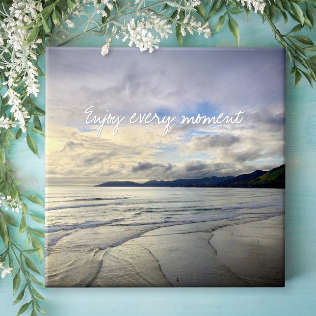 Lila kalifornisches Sonnenuntergang-Foto genießt j Fliese (Von Creator hochgeladen)