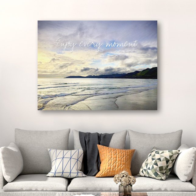 Lila kalifornisches Sunset-Foto jeden Moment Leinwanddruck (Von Creator hochgeladen)