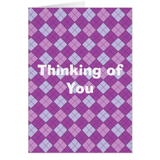 Lila Kariert (Vorne)