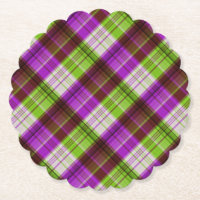 Lila Karierte Hochzeit von Green Tartan