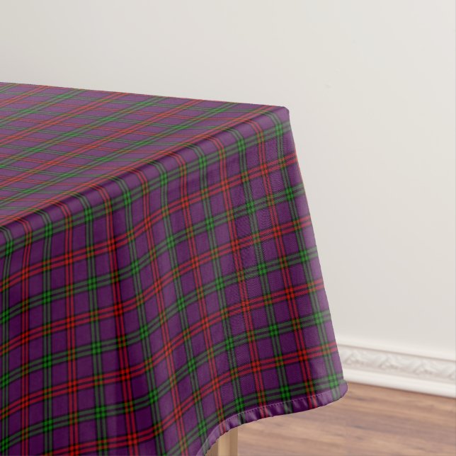 Lila Karierter Clan Montgomery Tartan Tischdecke (Beispiel)