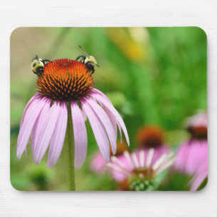 Lila Kegel-Blume Mousepad