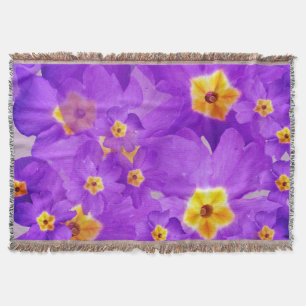 Lila Kehllendecke Decke