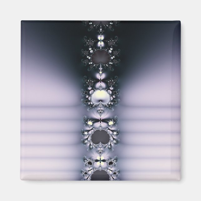 Lila Kette Magnet (Vorne)