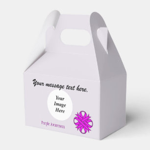 Lila Kleberband-Template von Kenneth Yoncich Geschenkschachtel