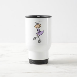 Lila Kleiderzahl Skater-T-Shirts und Geschenke Reisebecher