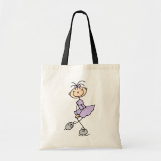 Lila Kleiderzahl Skater-T-Shirts und Geschenke Tragetasche