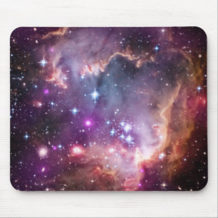 Lila Kleine magellanische Cloud Mousepad