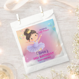 Lila kleiner Princess-Ball Geschenktütchen