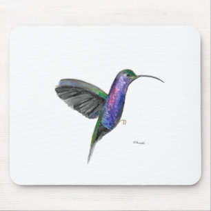 Lila Kolibri Mousepad