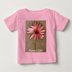 Lila Kone Blume Echinacea purpurea Baby T-shirt