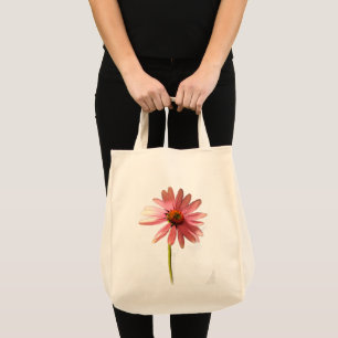 Lila Kone Blume Echinacea purpurea Tragetasche
