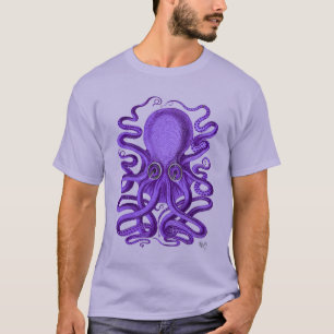 Lila Krake T-Shirt