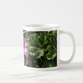 Lila Kranesbill Tasse