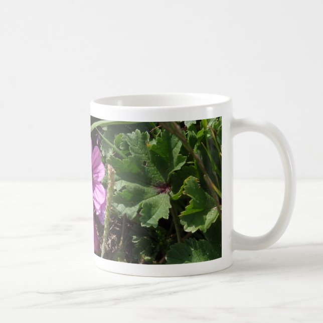 Lila Kranesbill Tasse (Rechts)