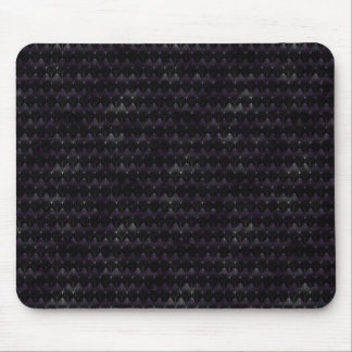 Lila Kristallalien-Haut Mousepad