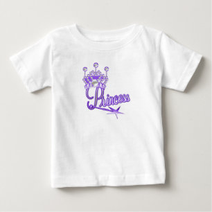 Lila Kronprinzessin Baby T-shirt