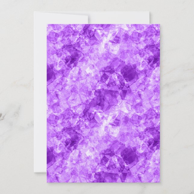 Lila Krummstoff (Vorderseite)