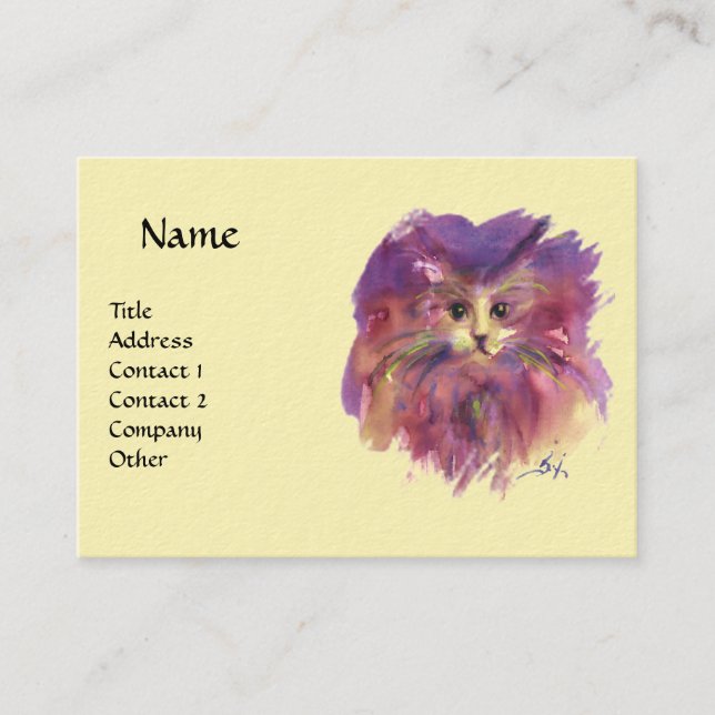 Lila KÜCHE, KITTKÜSTENPORTRAL Visitenkarte (Vorderseite)