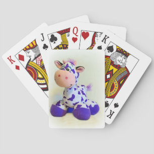 Lila Kuh Spielkarten