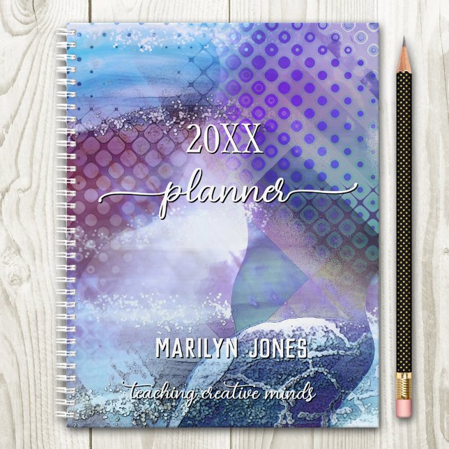 Lila Kunstlehrer Planer (Von Creator hochgeladen)