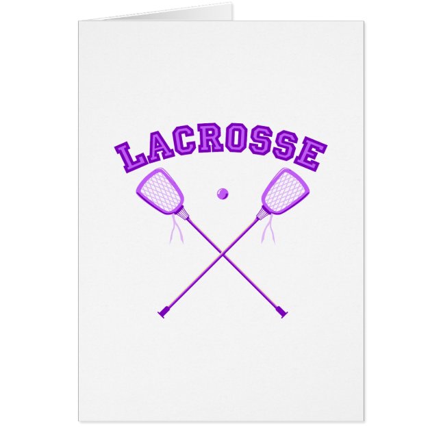 Lila Lacrosse-Logo (Vorne)