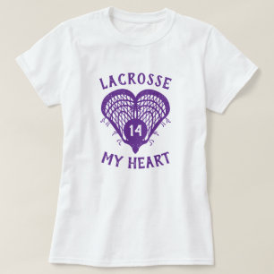Lila Lacrosse T - Shirt