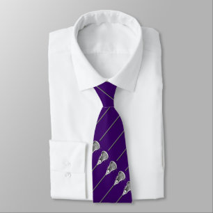 Lila Lacrosse Typ Neck Tie Krawatte