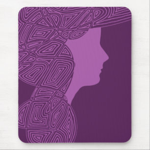 Lila Lady Mousepad