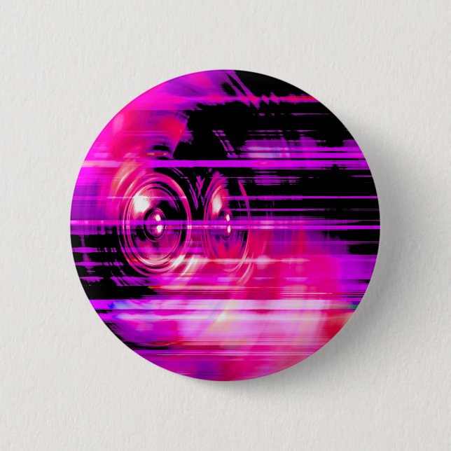 Lila Lautsprecher Button (Vorderseite)