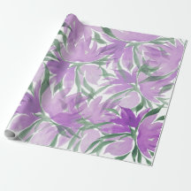 Lila Lavander Watercolor Elegante