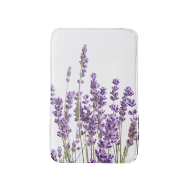 Lila Lavendel #1 #decor #art Badematte (Vorderseite Vertikal)