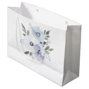 Lila Lavendel Blumen Hochzeitsdusche Große Geschenktüte
