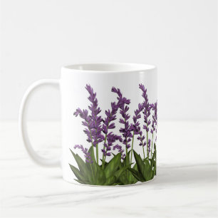 Lila Lavendel-Frühlings-Blumen-Kaffee-Tasse Kaffeetasse