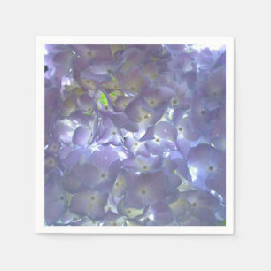 Lila Lavendel Hydrangeas Serviette