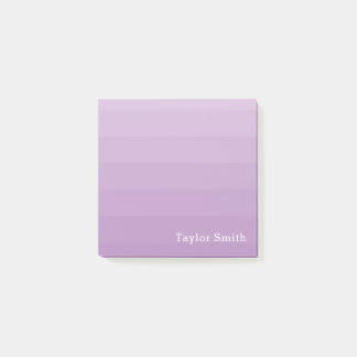Lila Lavendel-Shades-Name Post-it Klebezettel