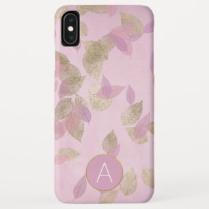 Lila Lavendel-und Goldfolien-Herbstlaub Case-Mate iPhone Hülle