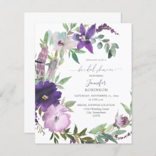 Lila Lavendel-Violet-Brautparty