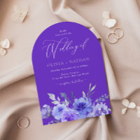 Lila Lavendel-Violett-Hochzeit