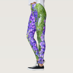 Lila Lavendelblüten, Leggings