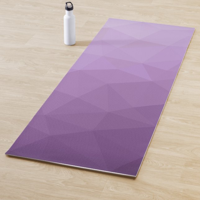 Lila Lavendelmuster Yogamatte (Beispiel)