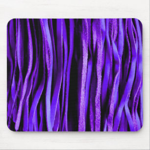 Lila Leder Fringe Mouse Pad Mousepad