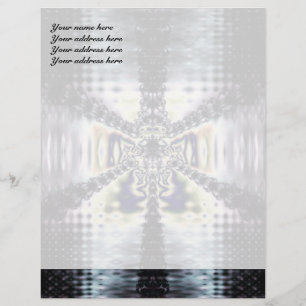 Lila Leerraum - individueller Letterhead Briefkopf