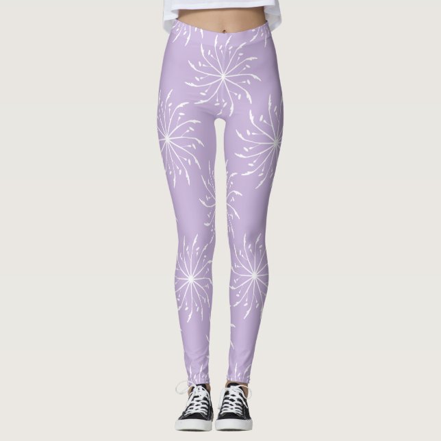 Lila Leggings (Vorderseite)