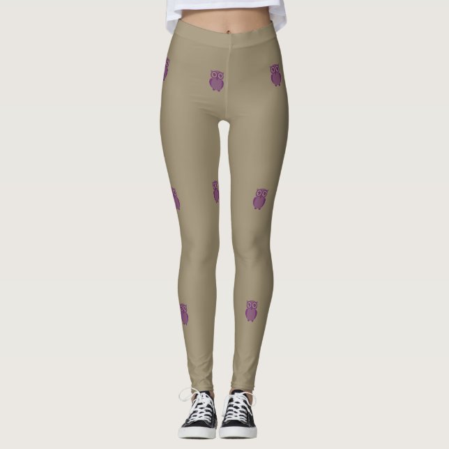 Lila Leggings (Vorderseite)