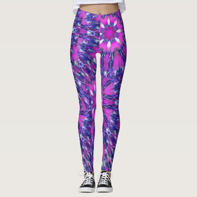 Lila Leggings (Vorderseite)