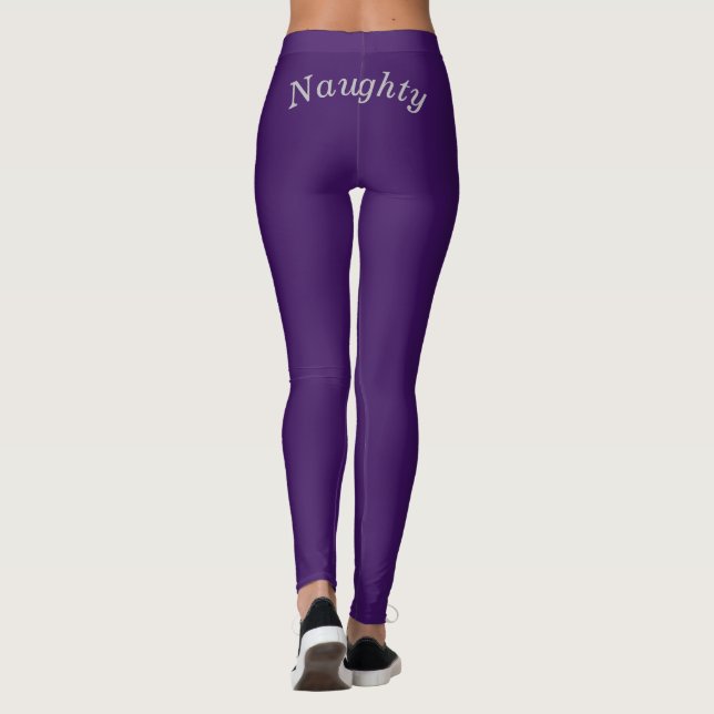 Lila Leggings (Rückseite)