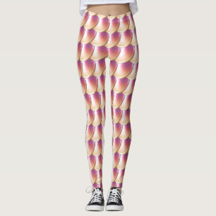 Lila Leggings für Drachenskala